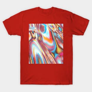 Iridescent - holographic Colorful Rainbow T-Shirt